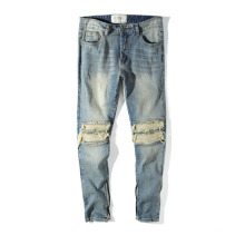 Wholesale 2020 Mens New Design Cargo Jeans Pants Custom High Street Fashion Denim Jeans